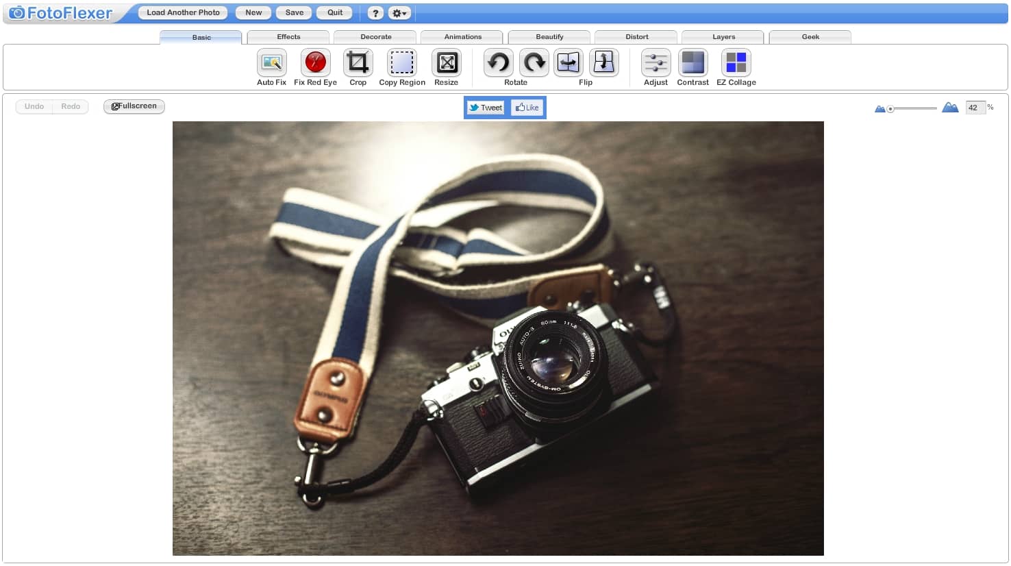 FotoFlexer - Free Online Photo Editor