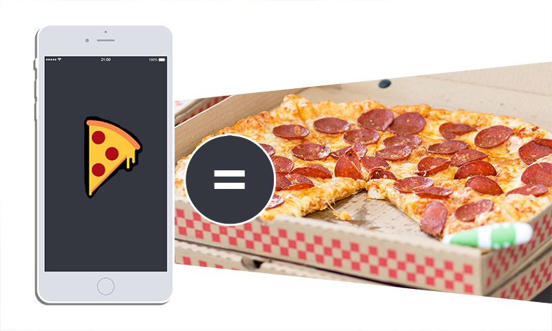 Pizza Emoji Dominos Marketing